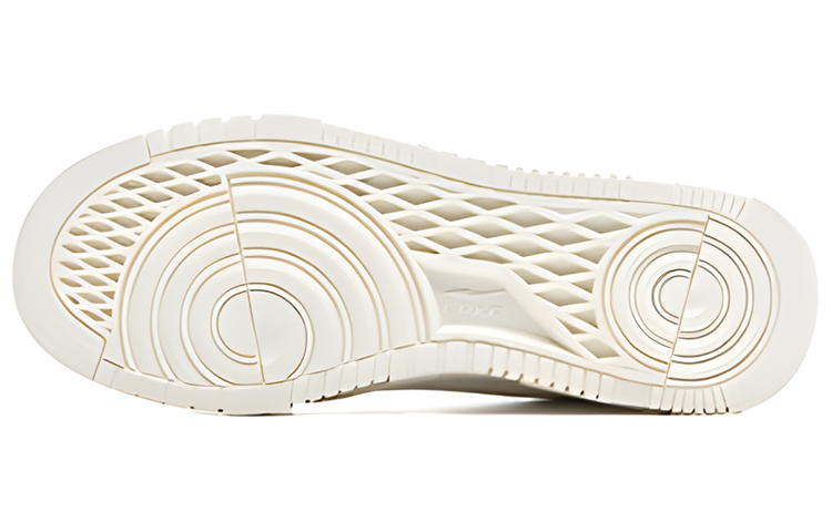 ERKE Xtep Court High 'White Yellow' 圖 5