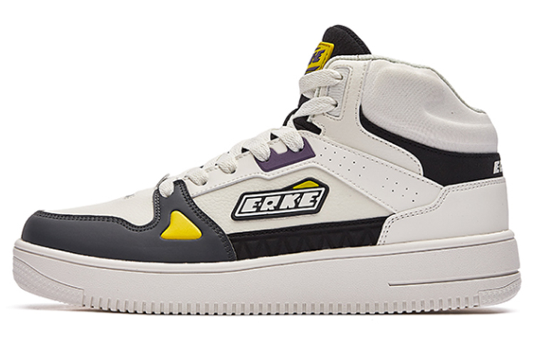 ERKE Xtep Court Mid 'Black White'