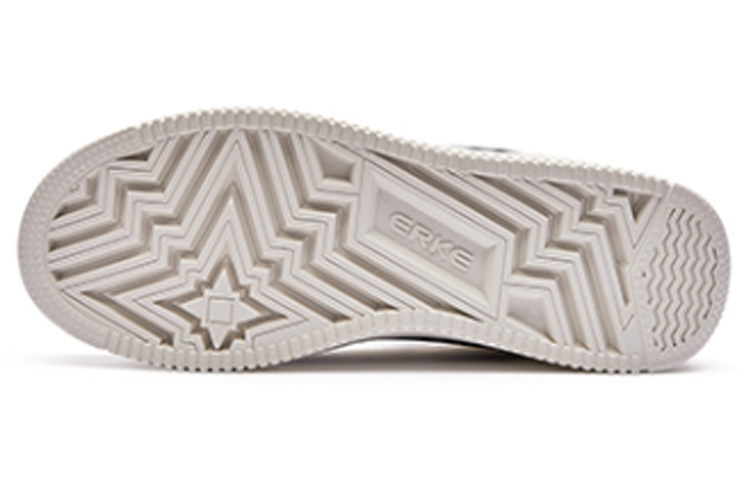 ERKE Xtep Court Mid 'Black White' 圖 5