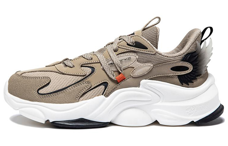 ERKE XTEP Cushion Low 'Brown Black'