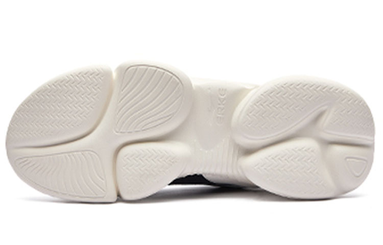 Shop ERKE Xtep Bantalan Anti-Selip Tahan Aus Rendah 'Kenyamanan Hitam Hijau' 51122102246-003