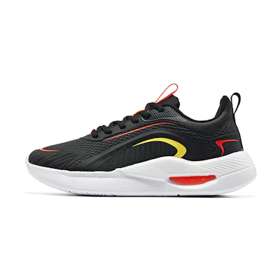 ERKE Xtep Cushioning Running Low-Top 'Black Red'