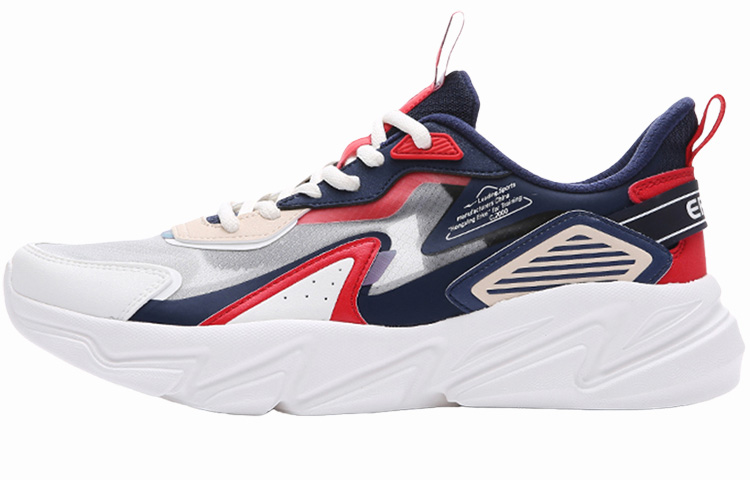 ERKE XTEP Cushioning Technology Running Low 'White-Red'