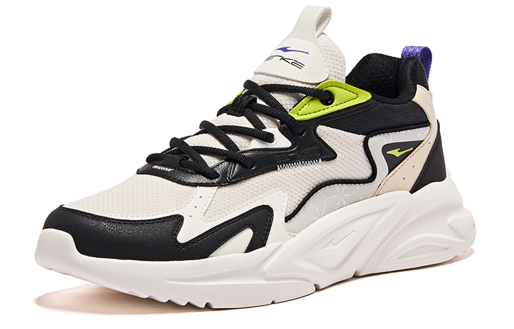 Lookbook ERKE Xtep Dash 'Negro Micro-Cristal Blanco' 51123302029-004