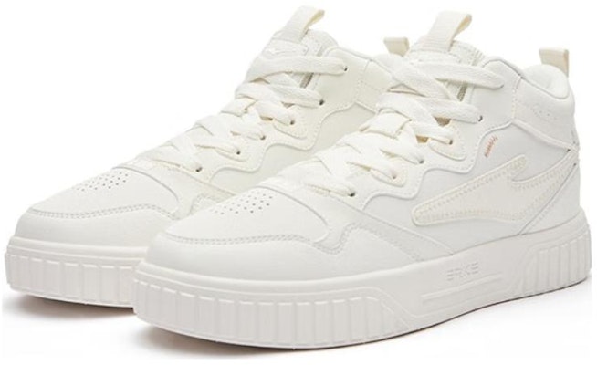 ERKE Xtep Dot 'Putih Mid-Top' 51122321453-001 Shop ERKE Xtep Dot 'Putih Mid-Top' 51122321453-001