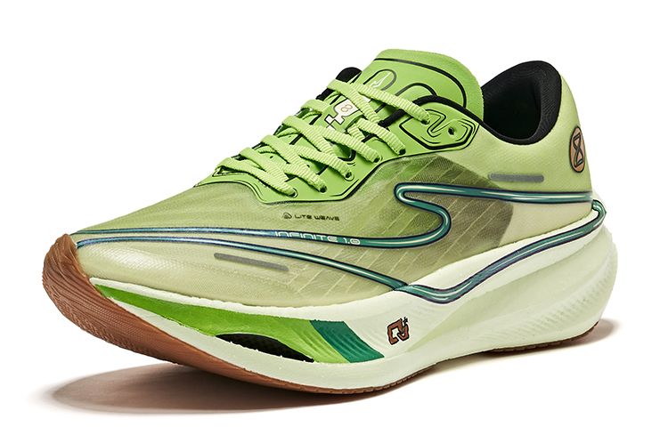 Lookbook ERKE XTEP Edge 1.0 'Bamboo Green Marathon' 11123203262-513