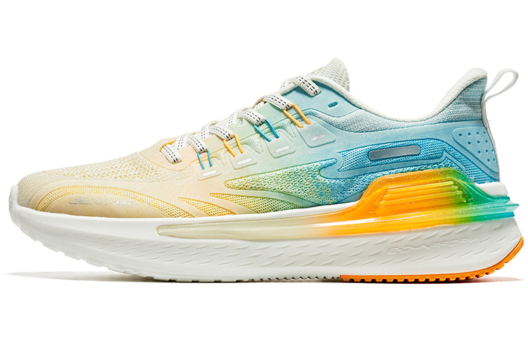 ERKE Xtep Elite Low 'Blue Yellow'