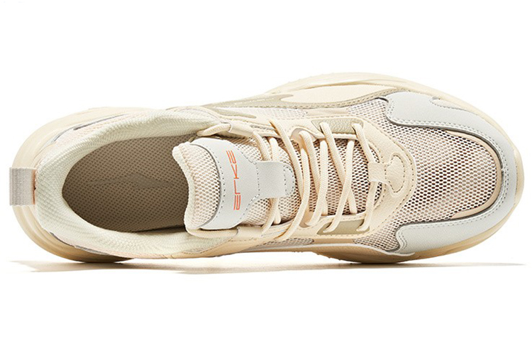 Purchase Sepatu Lari Fashion ERKE Xtep 'Putih Bulu/Abu Asap/Jingga Api Neon' 11122220069-007