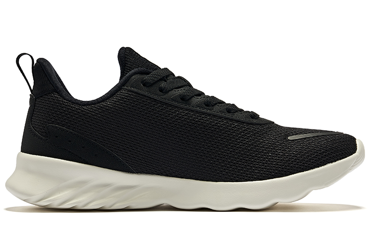 ERKE Xtep Fashion Versatile Low-Top Running Shoe 'Black Silver' 圖 2