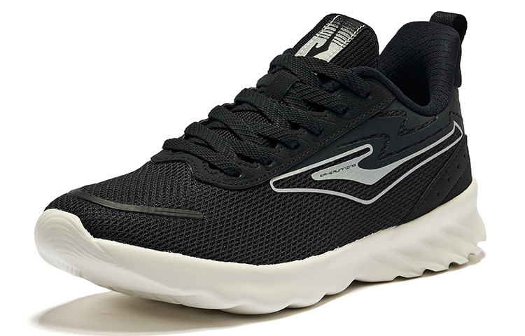 ERKE Xtep Fashion Versatile Low-Top Running Shoe 'Black Silver' 圖 3