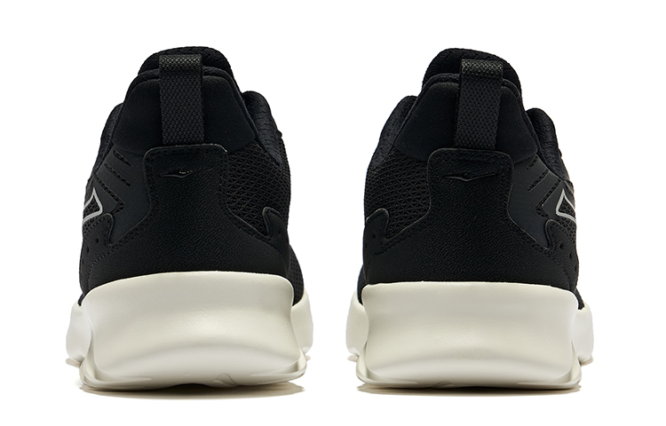 ERKE Xtep Fashion Versatile Low-Top Running Shoe 'Black Silver' 圖 4