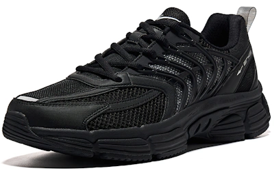 ERKE Xtep Fishbone Retro Low 'Black'