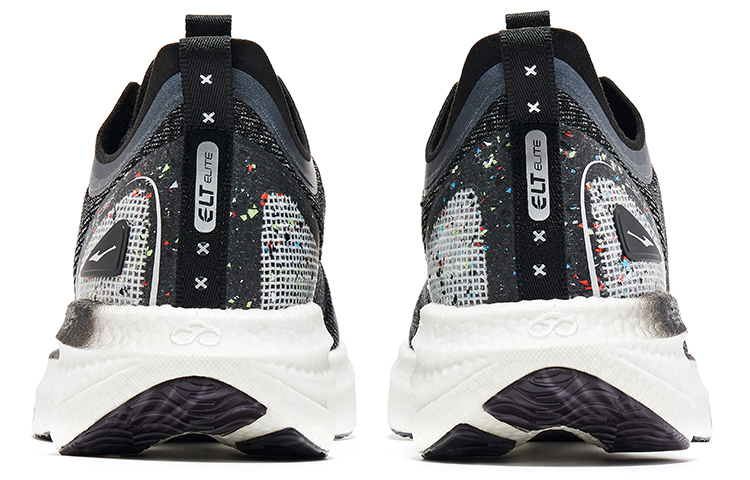 Shop 鸿星尔克 特步 闪耀1.0 '黑银' 11122103551-003