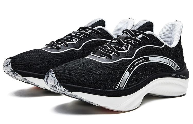 ERKE Xtep Flash 3.0 Pro 'Black White' 圖 3