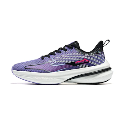 ERKE XTEP Flash 4.0 Pro 'Signal Purple Fluorescent Sunburst Pink'