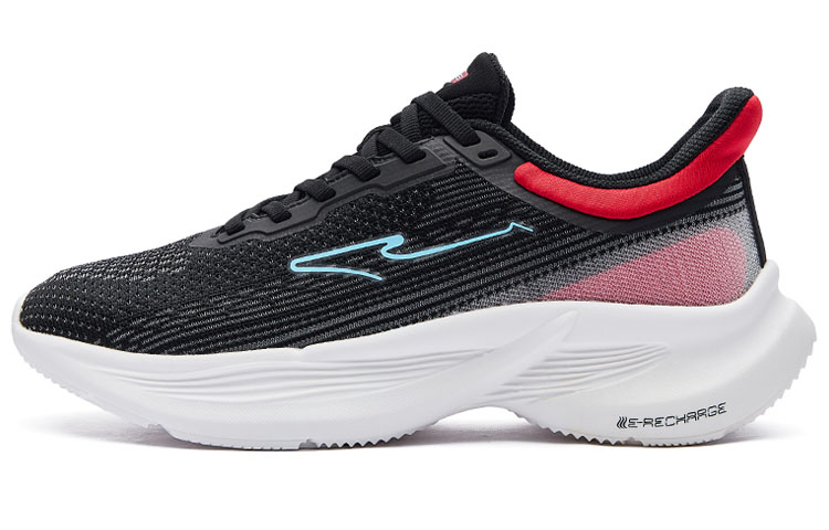 ERKE Xtep Flash Knit Low 'Black Red'