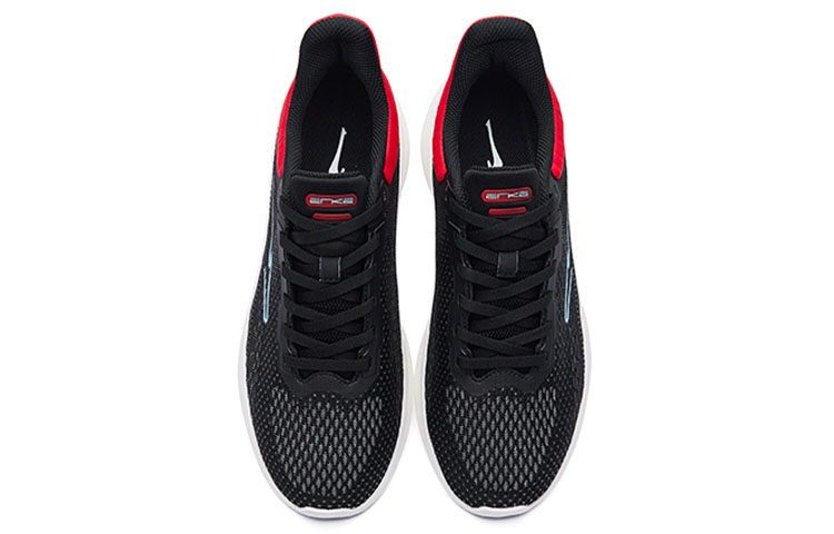 ERKE Xtep Flash Knit Low 'Black Red' 圖 3