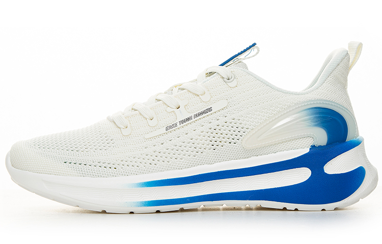 ERKE Xtep Flash Series Low Running Shoes 'White Blue'
