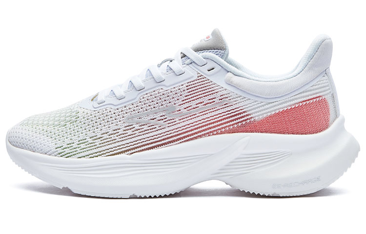 ERKE XTEP Fleet Knit Low 'White Orange'