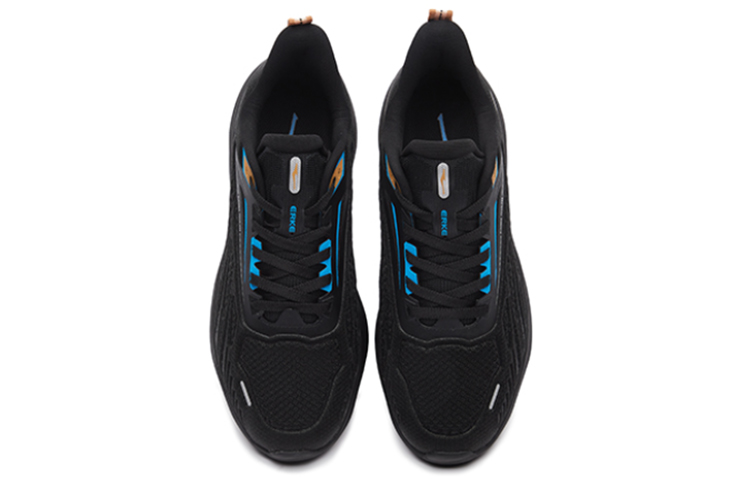 ERKE Xtep Fly Hawk Low 'Black Blue' 圖 3
