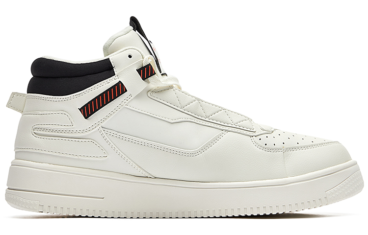 Order 鸿星尔克Xtepハイカットスケシュー(黒白) 51120421116-001