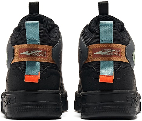 鸿星尔克特步高帮滑板鞋‘黑橙红’ 51122401207-003 Shop 鸿星尔克特步高帮滑板鞋‘黑橙红’ 51122401207-003