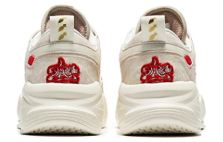 ERKE Xtep High-Top Skate Shoes 'Crystal White Iron Grey' 圖 4