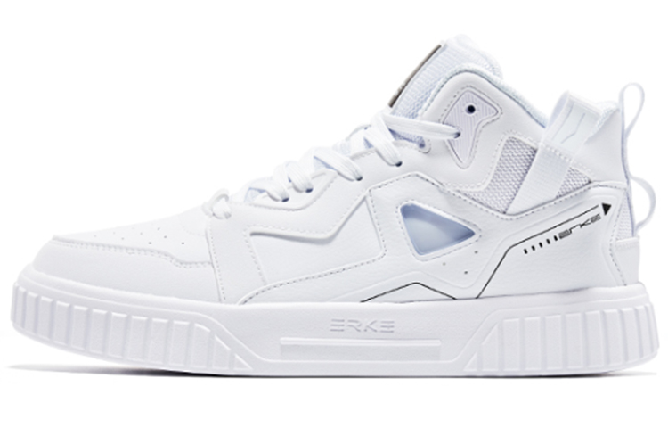 ERKE XTEP High-Top Skate Shoes 'Pure White' 11122101241-003