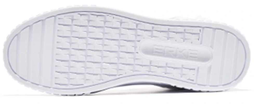 鸿星尔克 特步 高帮滑板鞋 '纯白' 11122101241-003 Shop 鸿星尔克 特步 高帮滑板鞋 '纯白' 11122101241-003