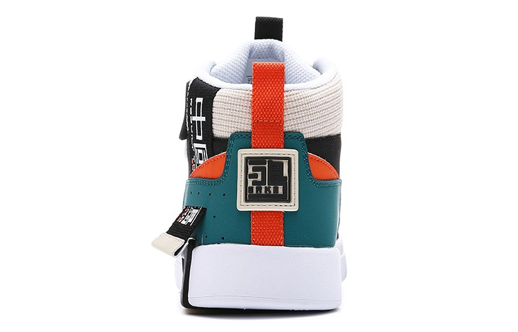 ERKE Xtep High-Top Skate Shoes 'Solid Black' 圖 4