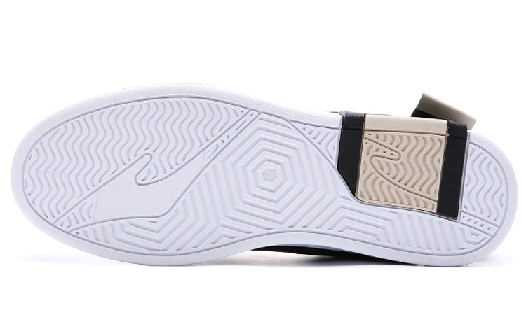 ERKE Xtep High-Top Skate Shoes 'Solid Black' 圖 5