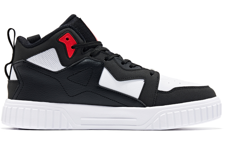 Order ERKE Xtep Zapatillas Altas Skateboard 'Negro Rojo' 11122101241-005