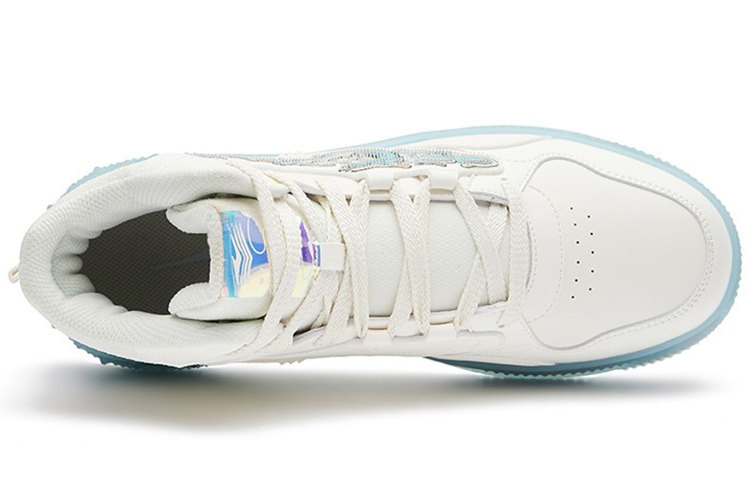 ERKE XTEP High White Blue 'Battery Panda' 圖 3