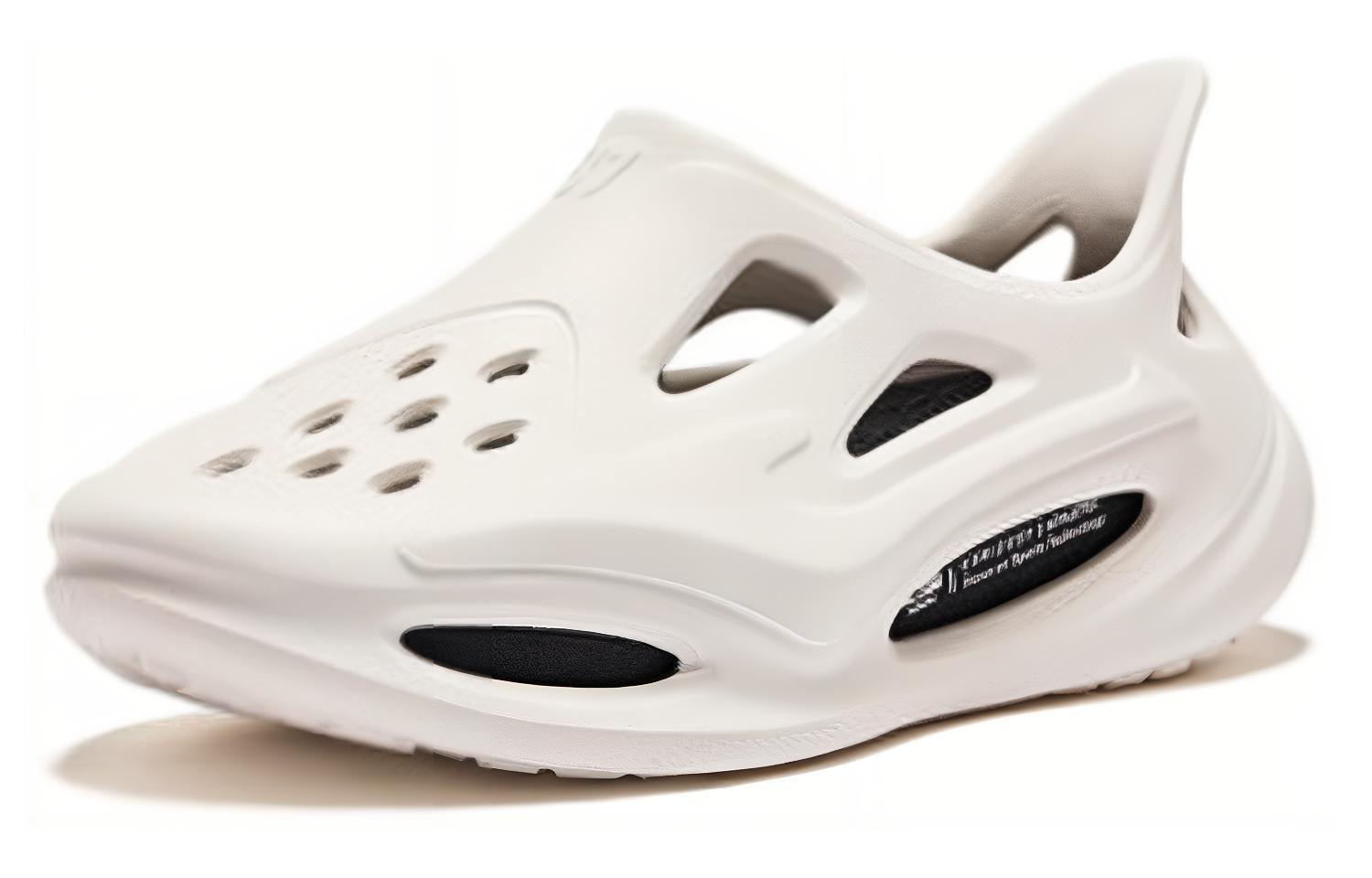 ERKE Xtep Kai Chen Sandals 'Black White Bounce' 圖 2