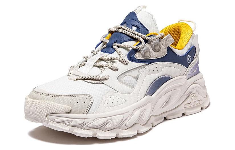 Order 鸿星尔克 Xtep 昆仑元素跑鞋 '晶白烟蓝' 11122320255-004