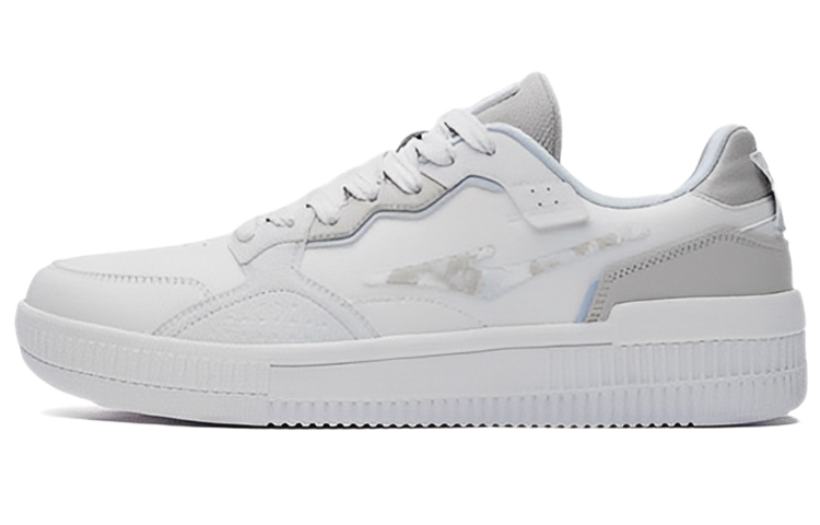 ERKE Xtep Latte Low Top 'White Grey'