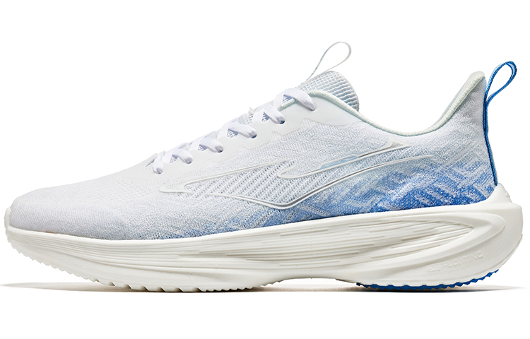 ERKE Xtep Light Cloud Running Shoes 'White Blue' 51123203117-006