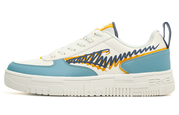 ERKE Xtep Lingbo Low Top 'White Blue Retro'