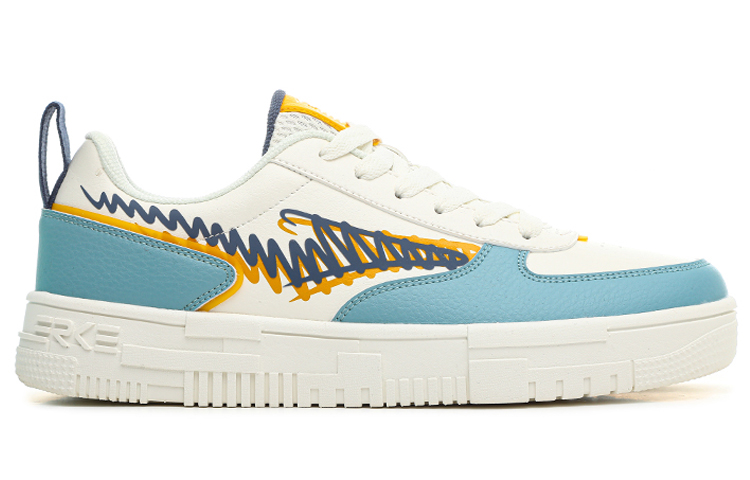 ERKE Xtep Lingbo Low Top 'White Blue Retro' 圖 2