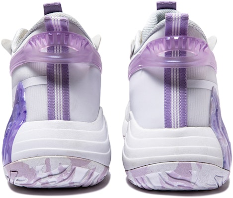 鸿星尔克 耐磨 低幫 實戰籃球鞋 男款 白櫻花紫 Shop 鸿星尔克 耐磨 低幫 實戰籃球鞋 男款 白櫻花紫