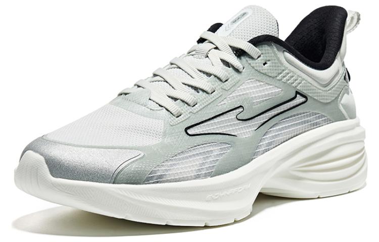 ERKE Xtep Low-Top Running Shoes 'Grey Black' 圖 2