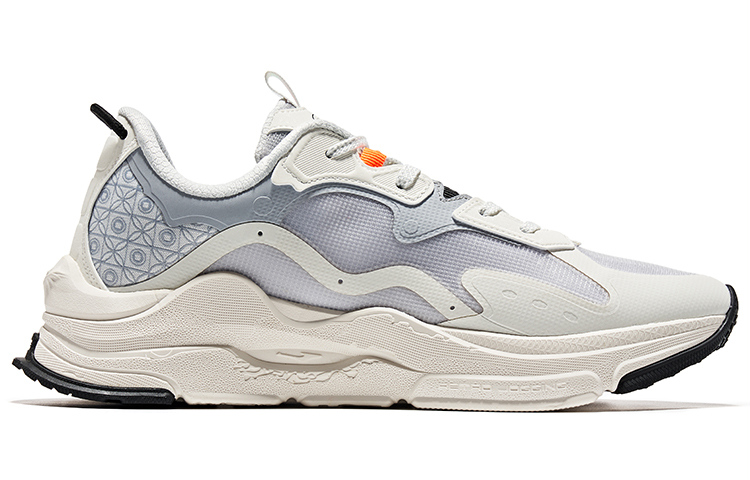 ERKE XTEP Low-Top Running Shoes 'White Grey' 圖 2