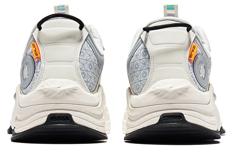 ERKE XTEP Low-Top Running Shoes 'White Grey' 圖 4
