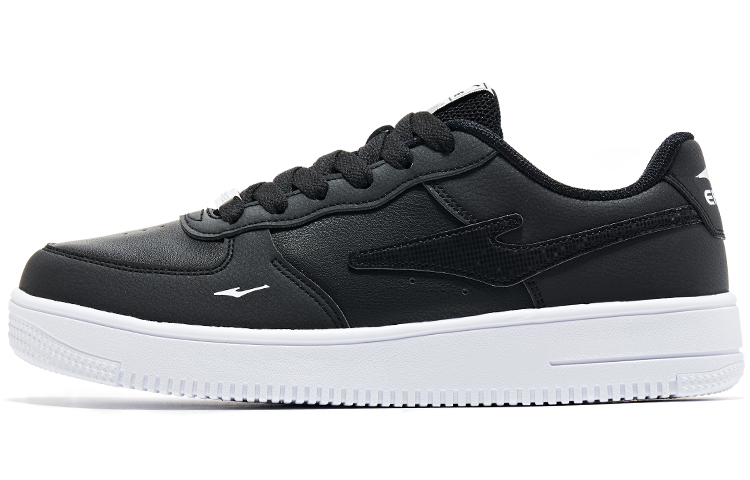 ERKE Xtep Low-top Skateboard Shoes 'Black White'