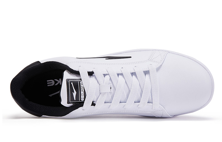 ERKE XTEP Low-Top Sneaker 'Black White' 圖 3