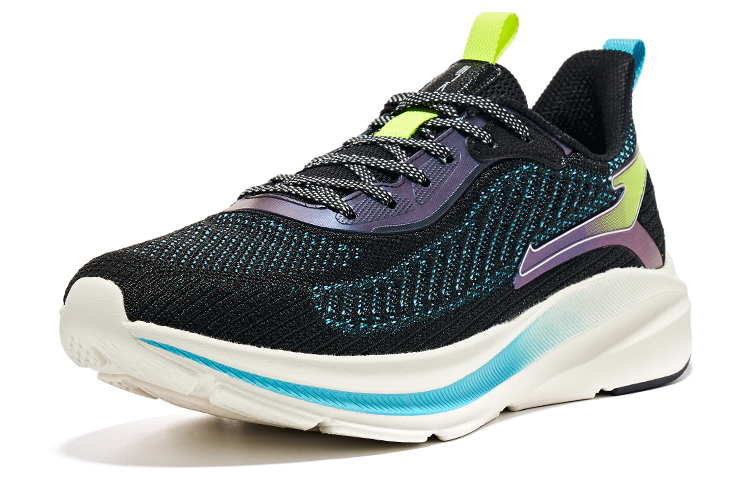 ERKE Xtep Low 'Black Quiet Blue' 圖 3