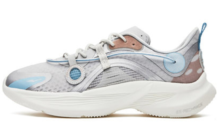 ERKE XTEP Low 'Grey Silver'