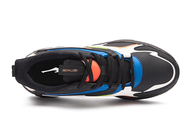 ERKE Xtep Low 'Rainbow Bottom Black' 圖 2