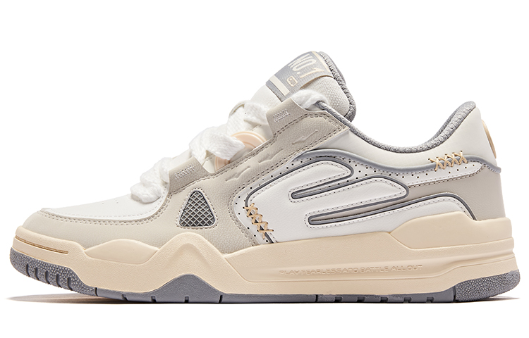 ERKE Xtep Low Top Skate 'Grey' 'Bashi'