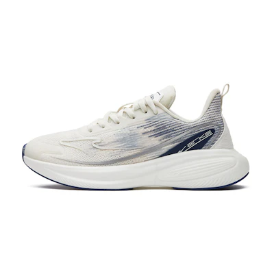 ERKE Xtep Mesh Lightweight Breathable Low-Top Running Shoe 'White Blue'